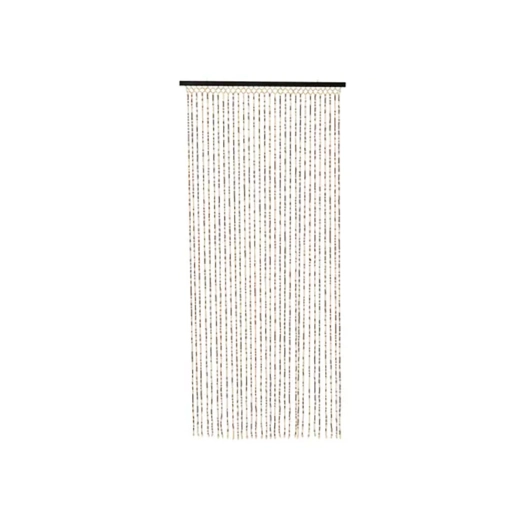 rideau en bambou marron, dimensions 90 x 200 cm