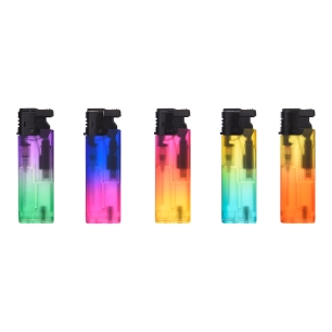 briquet électronique à spray gradient, couleurs assorties euro/u