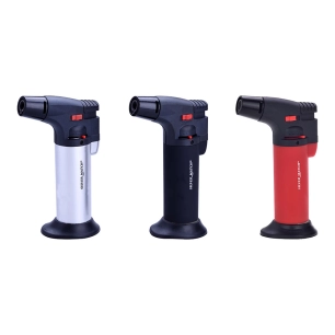 briquet électronique rechargeable gastorch, couleurs assorties, blister