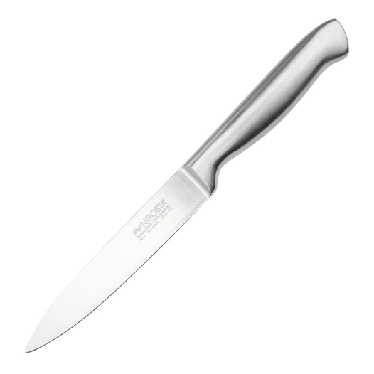 couteau de cuisine nirosta en acier inoxydable 24 cm