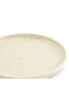 4 blush assiette plate 22xh2,5cm vanille - fine dining living