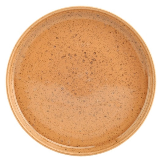 4 blush assiette plate 22xh2,5cm peach - fine dining living