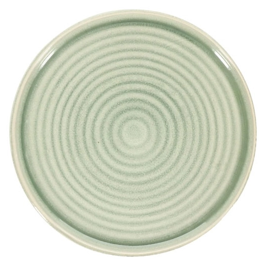 4 assiette plate 21,5cm vert cameo - fine dining living