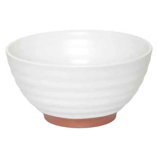 fuji bol ramen blanc/terra cotta - amefa medard de noblat