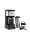 cafetiã¨re filtre 3 t - 1000w - 0,44l - carafe verre - mug inox 450 ml - filtre perm. - anti-goutte - arrãªt auto - inox - gpe s