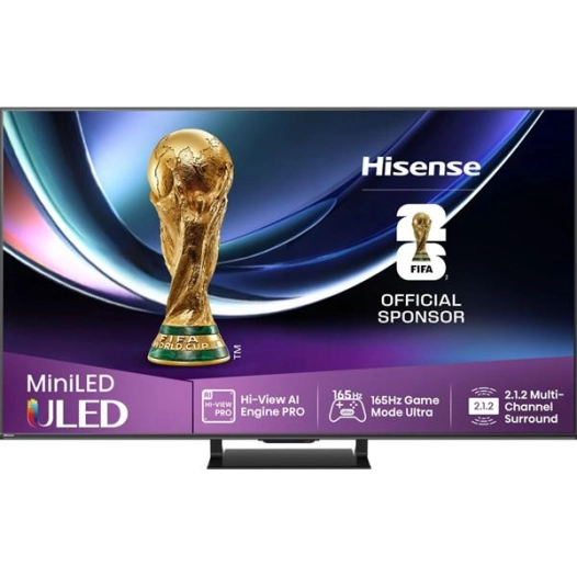 hisense tv qd mini-led 4k - 55u7qpro - hisense