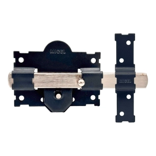 crr06 105b/50 mm serrure à recouvrir peinte en gris à clés égales