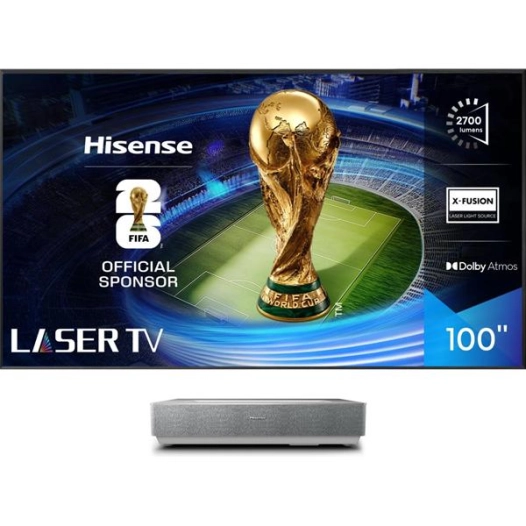 hisense vidéoprojecteur laser tv 4k - 100l5nd - hisense