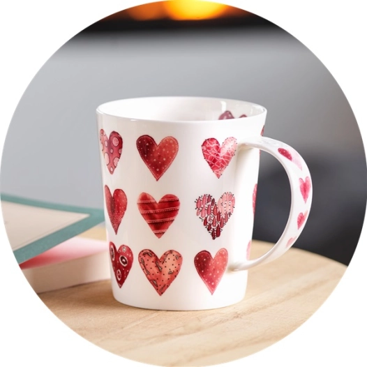 tasse ã  anse - cupti hearts - brussel steel eigenart