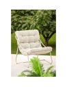 fauteuil detente avec coussin - bahamas - morel ld
