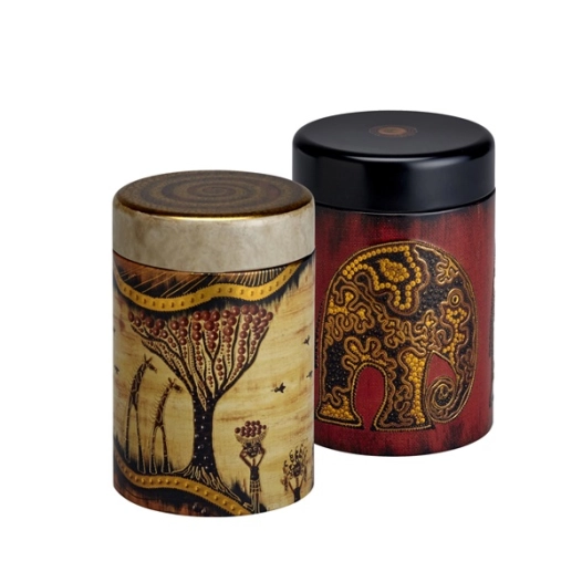 boã®te ã  cafã©/thã© - africa 125g rund - brussel steel eigenart