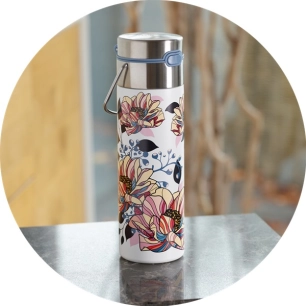 gourde -leeza moon - brussel steel eigenart