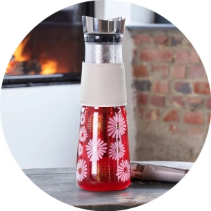 carafes en verre - eve amami - brussel steel eigenart