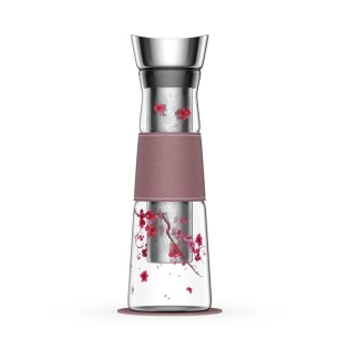 carafes en verre - eve cherry blossom - brussel steel eigenart