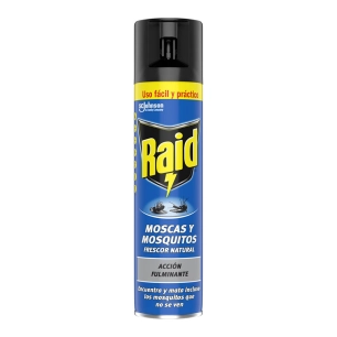 raid insecticide spray 400ml mouches et moustiques