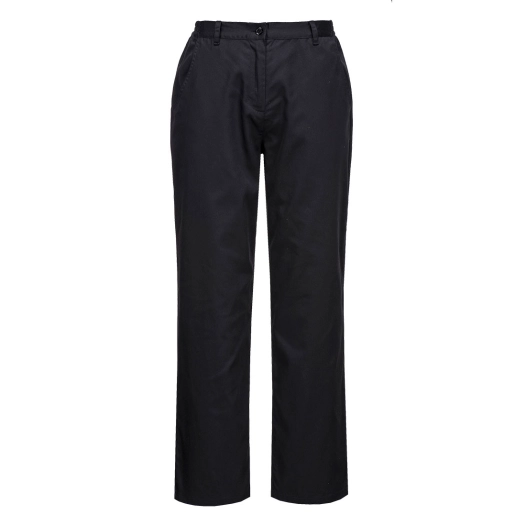 pantalon de cuisine femme rachel - taille xs - noir - portwest