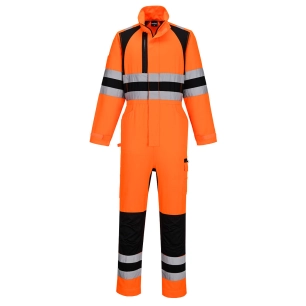 combinaison wx2 eco stretch - taille xxl - orange/noir - portwest
