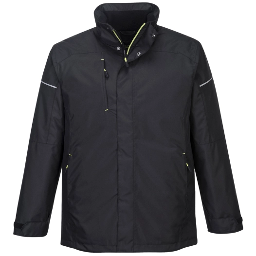 veste hivers pw3 - taille 4xl - noir - portwest