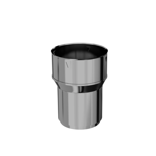 raccord poele-tubage inox