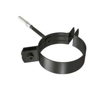 collier mural noir mat d.80