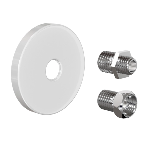 cache robifix mono rond blanc