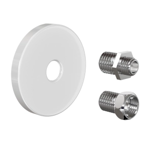 cache robifix mono rond blanc