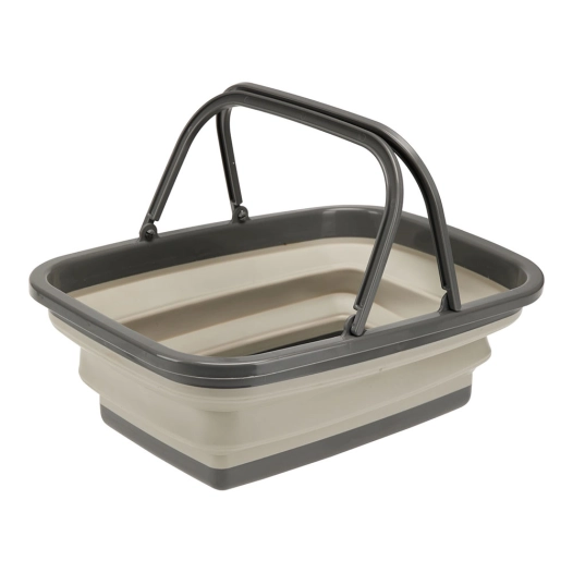 panier de courses pliable, couleurs assorties, 380 x 285 x 160 mm