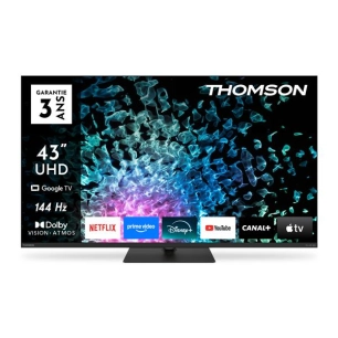 thomson tv mini-led 4k - 43mg7c15 - thomson