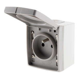 PRISE 2P+T IP55 BICOLORE OROK