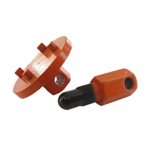 outil pour le démontage des embrayages de tronçonneuses ou débroussailleuse à quatre ergots.