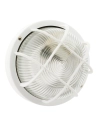 Hublot rond d'extérieur 5W IP44 - Blanc - Elexity + 1 ampoule Led 5W