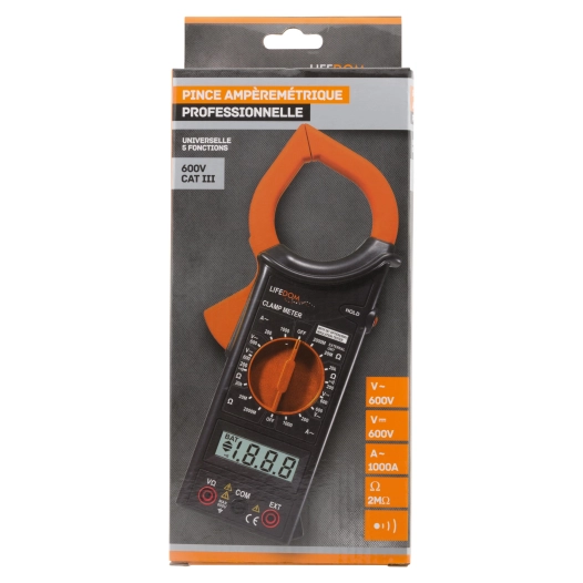 Pince ampèremetrique 600V HQ