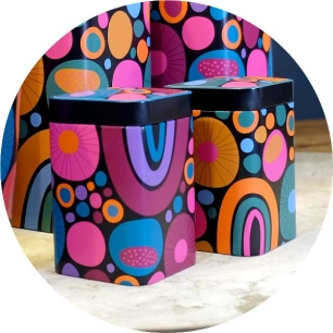 boã®te ã  cafã©/thã© - cheerful 100g - brussel steel eigenart