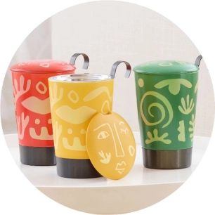 tasse en porcelaine - teaeve opera - brussel steel eigenart