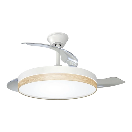 ventilateur de plafond 3cct ø107 cm, bois