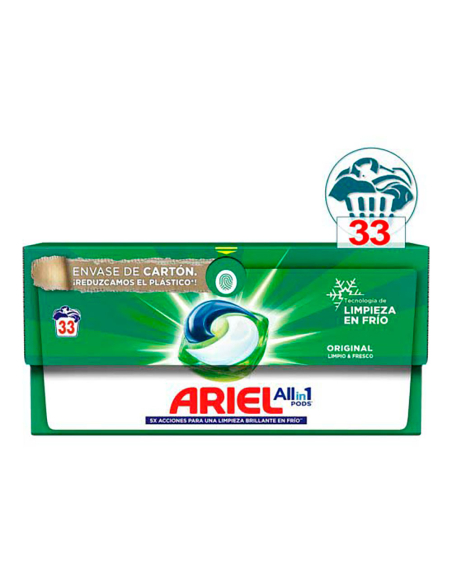 Ariel Capsules 5en1 Original Nettoyage puissant 5 en 1 - ARIEL