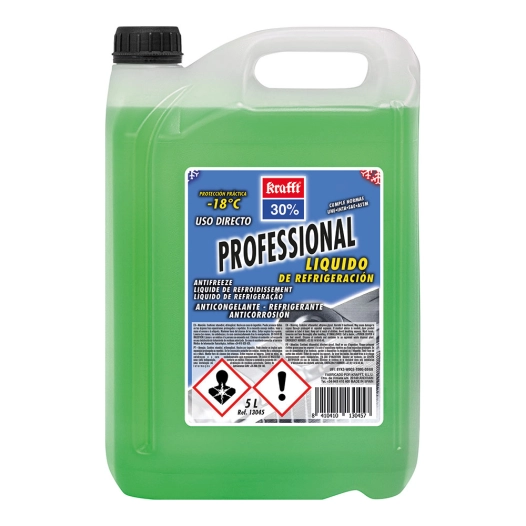 antigel professionnel 30 % , 5 l, vert