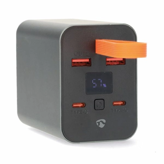 nedis powerbank - pbkpd100w25bk - nedis