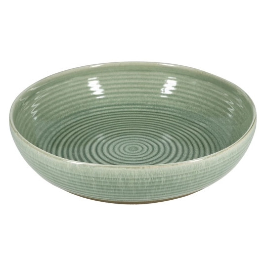 plat ã  servir 32xh7,5cm vert cameo - fine dining living