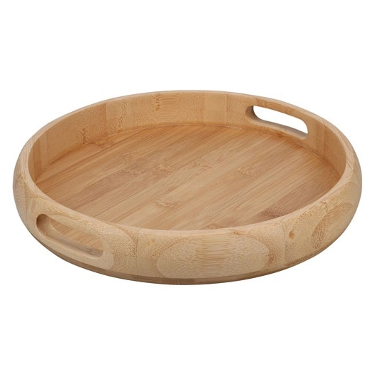 plat ã  servir 32xh5cm bois essenza - fine dining living