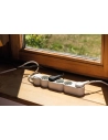 Bloc multiprise écoresponsable 5 prises 2P+T Home Green - Blanc - Zenitech