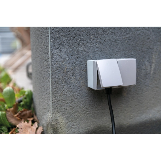 PRISE DOUBLE 2P+T IP55 HORIZONTALE BICOLORE OROK