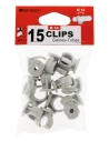 15 clips Ø 16 mm sans chevilles