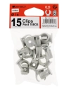 15 clips Ø 16 mm sans chevilles