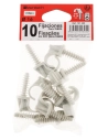 10 fixe tube Ø 16 mm gris