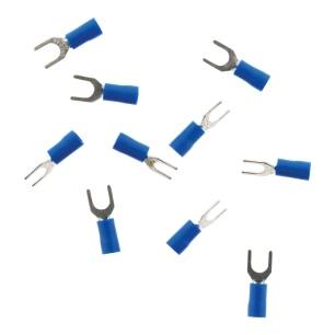 10 cosses bleu fourches 5 mm