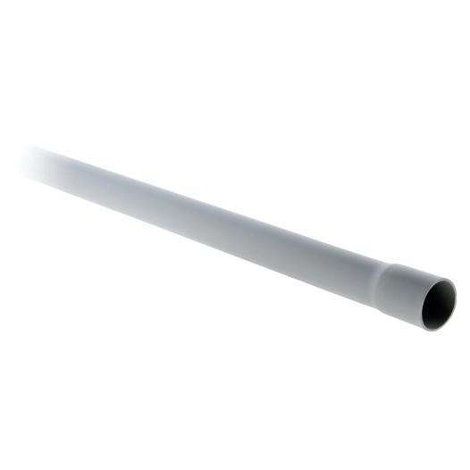 Tube IRL tulipé Ø 25mm longueur 2 mètres - gris