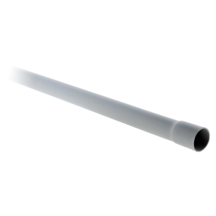 Tube IRL tulipé Ø 25mm longueur 2 mètres - gris