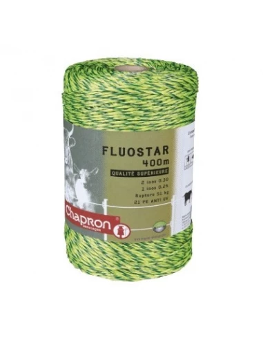 Fil inox fluostar 0,30/0,25 x 200 fluo jaune/vert