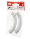 2 courbes grand rayon Ø 20mm - gris